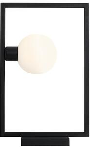 Aldex modern asztali lámpa frame fehér fekete ald1040b1