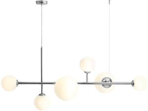 Aldex modern függeszték dione fehér króm ald1092k4
