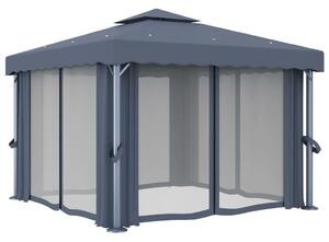 VidaXL Pavilon - Alumínium - 3x3m