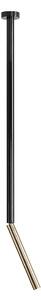 Aldex modern mennyezeti lámpa stick fekete arany ald1067pl_g1_l