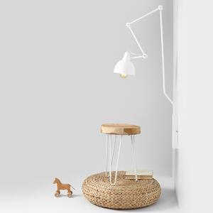 Aldex modern skandináv fali lámpa aida fehér ald814c/1