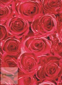 Rózsák fólia, bútorfólia, öntapadós tapéta 45 cm