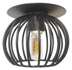 Candellux Mennyezeti beépíthető lámpa SK 93 1xG9/40W/230V fekete CA0201