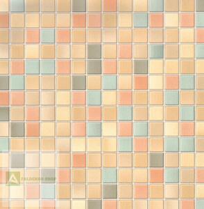 Mozaik színes fólia, bútorfólia, öntapadós tapáta 45 cm x 15m