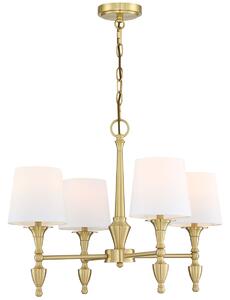 Cosmolight klasszikus csillár austin sárgaréz cosp04159br-wh