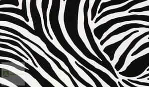 Zebra mintás fólia, bútorfólia, öntapadós tapáta 45 cm