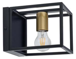 Sigma Fali lámpa VIGO 1xE27/60W/230V fekete/arany SI0173