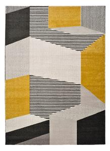 Elle Multi szürke-sárga szőnyeg, 200 x 290 cm - Universal