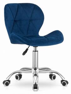 Bársony irodai szék Avola - kék