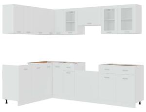 VidaXL Konyhaszekrény Garnitúra - Fehér - 11 részes