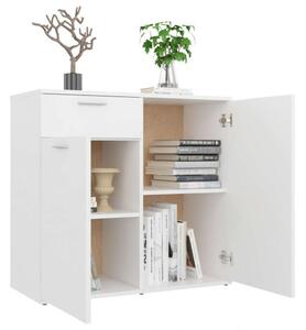 VidaXL Komód - Fehér - 80x36x75 cm