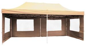 GARTHEN Kerti sátor összecsukható PROFI 3 x 6 m krém