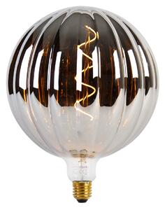 Függesztett lámpa fekete 5 fényes LED-del, füst szabályozható - Cava Luxe