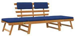 VidaXL Akácfa Kerti Pad és Hévő - 190 cm