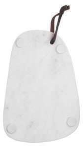 MARBLE márvány vágódeszka, fehér 30 x 20cm