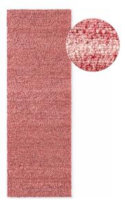 Sötét rózsaszín kézi szövésű buklé futószőnyeg 80x200 cm Notting Hill Portobello – Ted Baker