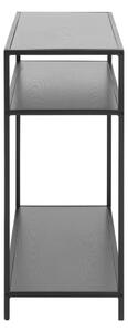 Seaford fekete konzolasztal, 100 x 35 cm - Actona