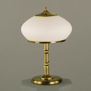 EMPIRE klasszikus asztali lámpa, nagy méret, patina