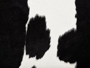 Fekete és fehér bőrszőnyeg 2-3 m² NASQU