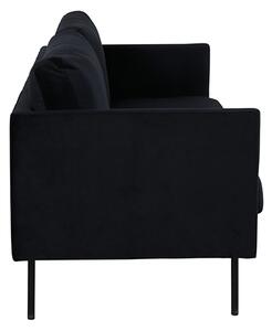 Zoom 2 személyes kanapé fekete