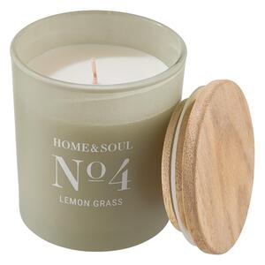 HOME & SOUL szójaviasz illatgyertya No. 4, Lemon Grass