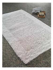 Natura Heavy fehér pamut fürdőszobai szőnyeg, 70 x 120 cm - Confetti
