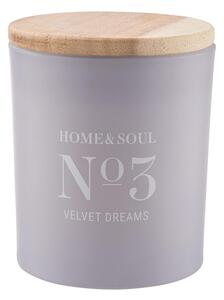 HOME & SOUL szójaviasz illatgyertya No. 3, Velvet Dreams
