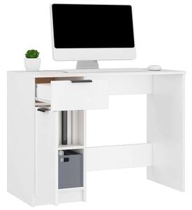 VidaXL Fehér Íróasztal - 100x50x75 cm