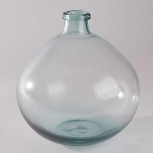 BALLOON üveg váza, világoszöld Ø30cm