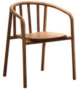 Teak kerti szék Kave Home Turqueta