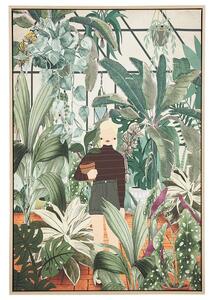 Színes Fali Kép Növény Motívummal 63 x 93 cm FARNETA