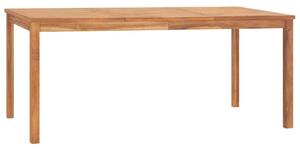 VidaXL Teakfa Kerti Étkezőasztal - 180x90x77 cm
