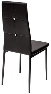 Elvira szék Fekete