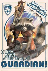 Plakát Guardians of the Galaxy - Rocket and Baby Groot, (61 x 91.5 cm)