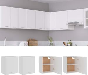 VidaXL Függőszekrény - 2 db - Fehér - 50x31x60 cm
