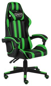 VidaXL Gamer Szék - Fekete-Zöld