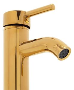 YOKA Home Spa magasított fürdőszobai mosdó csaptelep - arany