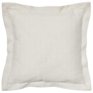 Fehér párnahuzat Kave Home Tenassa 45 x 45 cm
