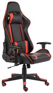 VidaXL Gamer Forgószék - Fekete/Piros - 123-133 cm
