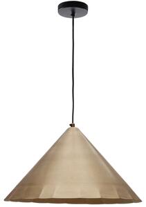 Sárgaréz függőlámpa Kave Home Parlava 46 cm