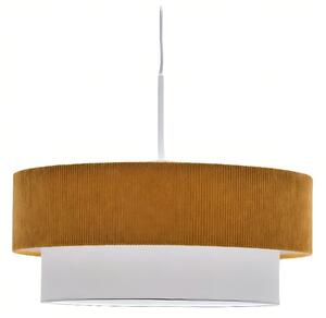 Sárga függőlámpa Kave Home Bianella 40 cm