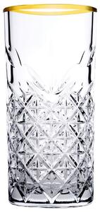Pasabahce Timeless pohár szett 450 ml 4 darabos arany