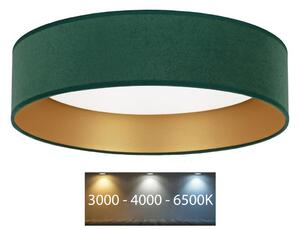 BRILAGI Brilagi - LED Mennyezeti lámpa VELVET LED/24W/230V 3000/4000/6400K zöld/arany BG0273