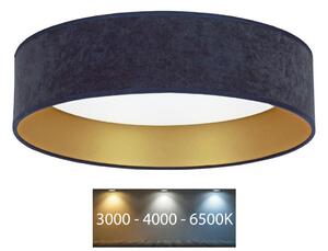 BRILAGI Brilagi - LED Mennyezeti lámpa VELVET LED/24W/230V 3000/4000/6400K kék/arany BG0274