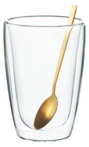 Ambition Lusso termo pohár kanállal 400 ml 2 darab