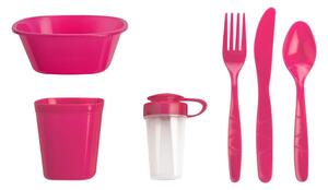 Summer rózsaszín piknikes készlet, 51 db-os - Premier Housewares