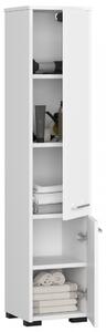 Fürdőszobai álló szekrény 140 cm - Akord Furniture FIN2D - fehér