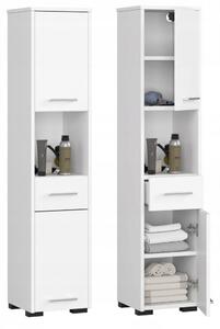 Fürdőszobai álló szekrény 140 cm - Akord Furniture - fehér