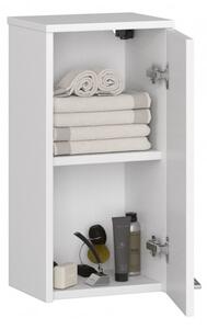 Fürdőszobai faliszekrény 60 cm - Akord Furniture - fehér