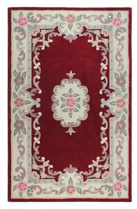 Aubusson piros gyapjú szőnyeg, 75 x 150 cm - Flair Rugs